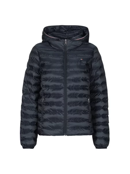 TOMMY HILFIGER Prehodna jakna nočno modra / rdeča bela