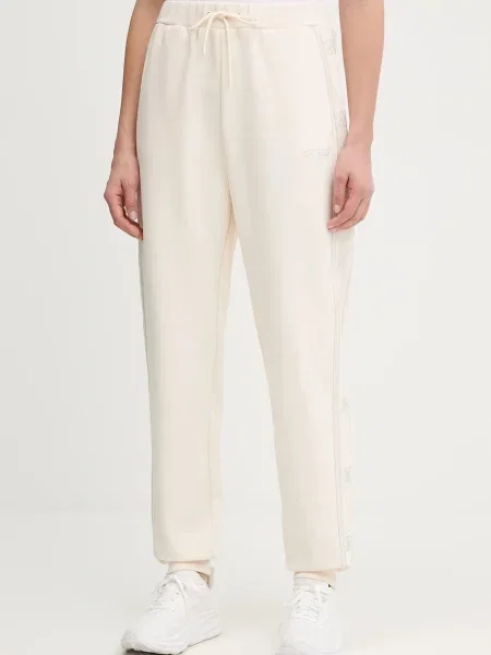 Guess pantaloni de trening OCTAVIA bej