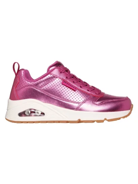 Sneakersy Skechers skórzane różowe