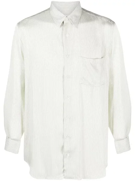 Prugasta klasična košulja Lardini bijela