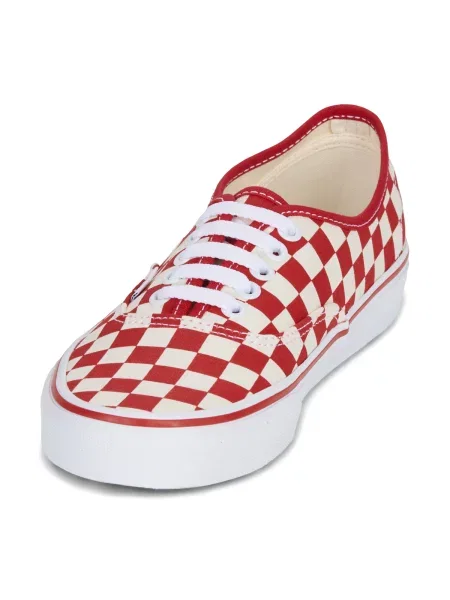 Kockás félcipő Vans fehér