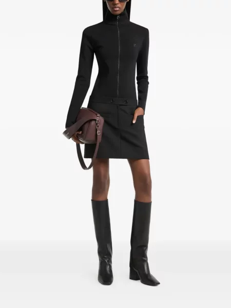 Pulover Courreges cu autograf negru