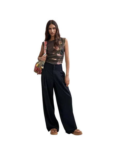Pantaloni Desigual negru
