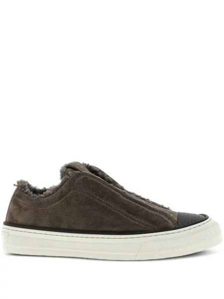 Sneakerși Brunello Cucinelli maro