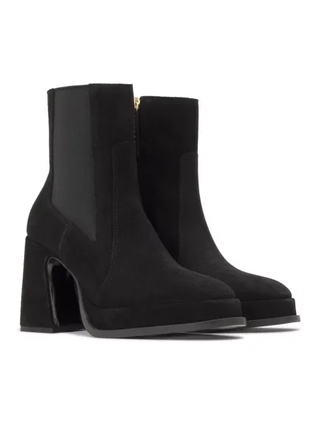 Buty do kostki Castaner zamszowe czarne