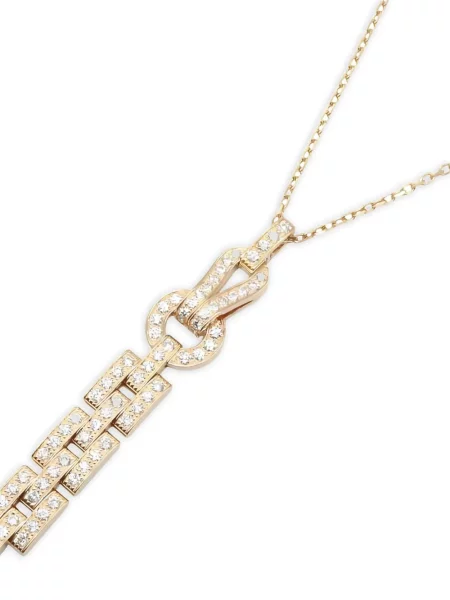 Diamant colier Cartier auriu