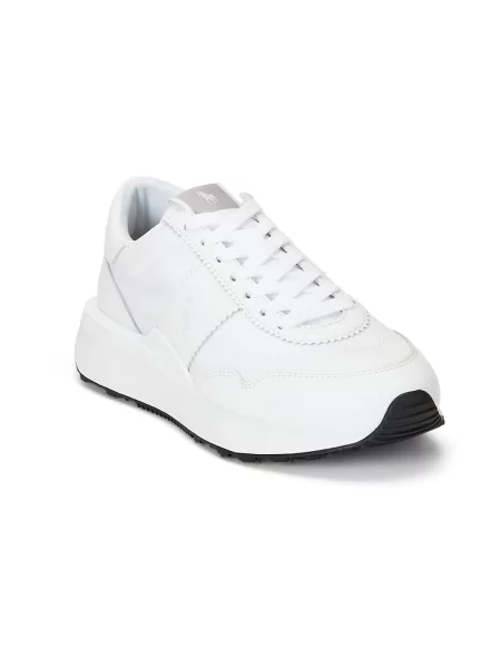 Polo Ralph Lauren Sneakersy Train 89 biela