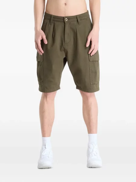 Pantaloni scurți cargo Alpha Industries verde