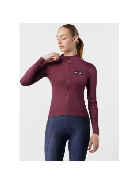 Kurtka Castelli Sweetspot fioletowo bordowa S czerwona