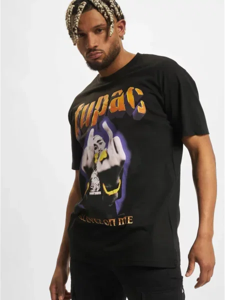 Тениска Mister Tee черно