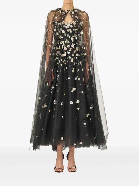 Palton Monique Lhuillier negru