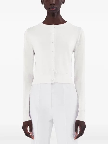 Cardigan Adam Lippes alb