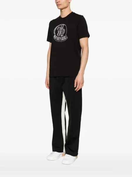 Tricou Moncler cu autograf negru