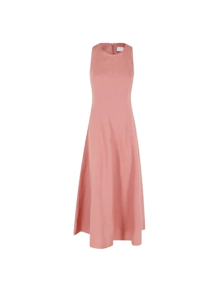 Długa sukienka maxi Eleventy bez rękawów różowa