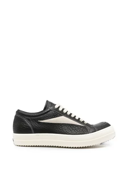 Sneakerși Rick Owens din piele negru