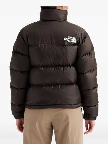 Geacă cu puf The North Face retro maro
