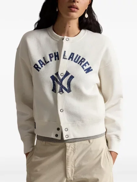 Μικρός πλεκτά σορτς Polo Ralph Lauren με κέντημα λευκό