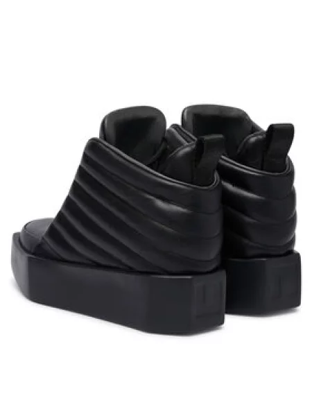 United Nude Bokacsizma Stone Puffy Mid fekete