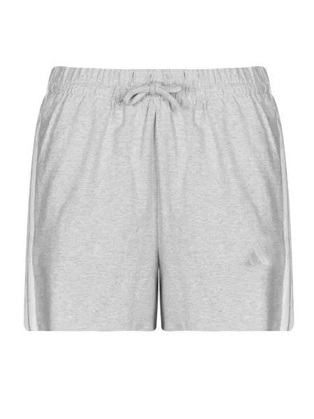 ADIDAS SPORTSWEAR Športové nohavice Essentials melírovaná / biela sivá