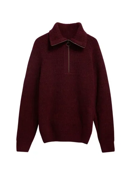 Pulover Barbour de lână roșu