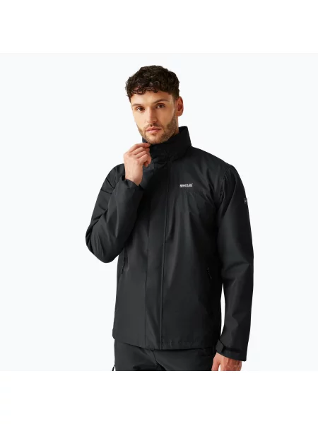 Geacă softshell pentru bărbați REGATTA Matt II black negru