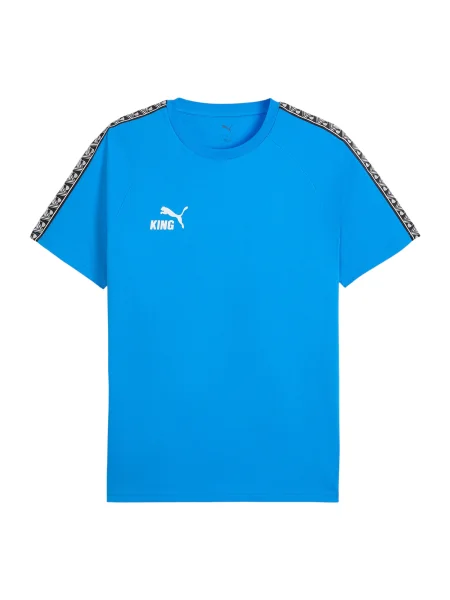 PUMA Tricou funcțional albastru alb