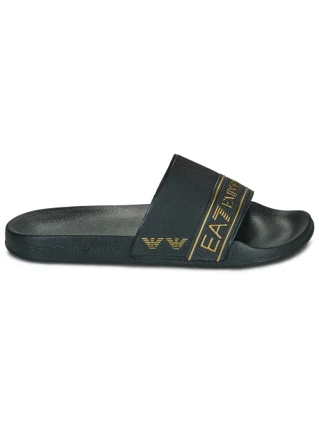 Șlapi Ea7 Emporio Armani negru