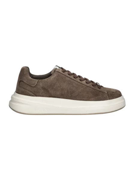 Sneakersy Guess brązowe