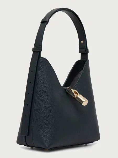 Geanta hobo Furla din piele verde