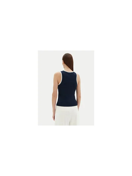 Tommy Hilfiger Felső Slim Fit sötétkék