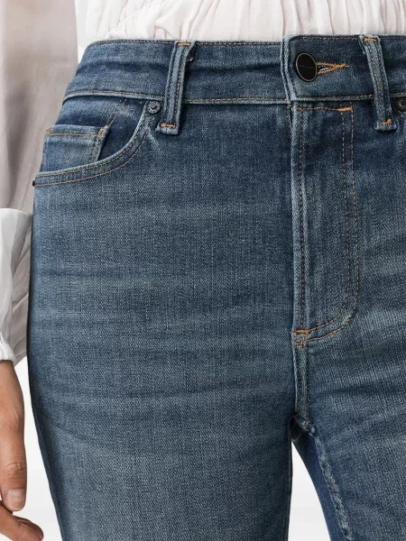 Blugi evazați Allsaints albastru