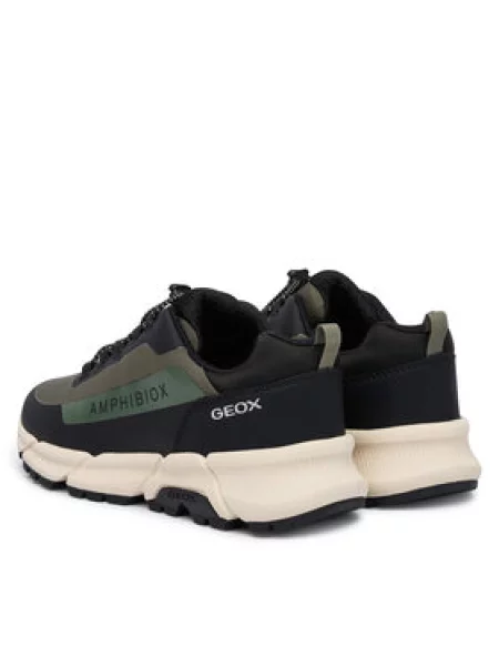 Geox Tenisice J Flexyper Plus Boy B Abx S Tamno zelena