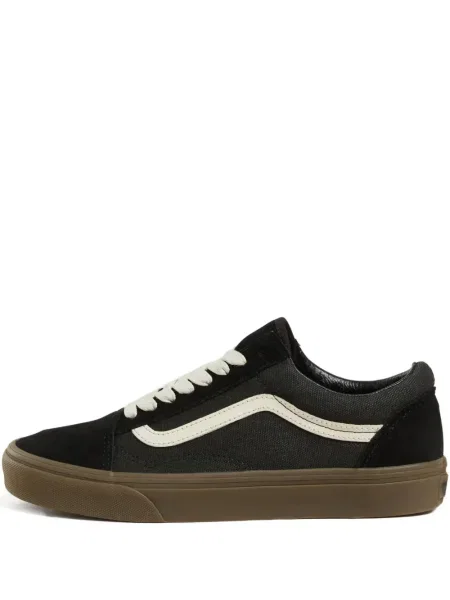 Sneakerși Vans Old Skool din canvas negru