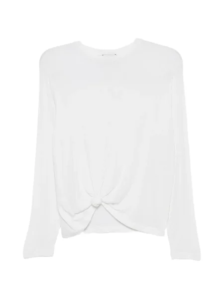 Lung tricou Alysi alb