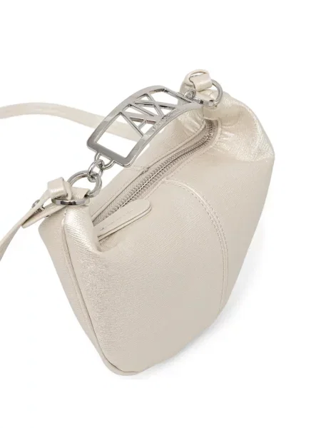 Geantă shopper Armani Exchange cu autograf