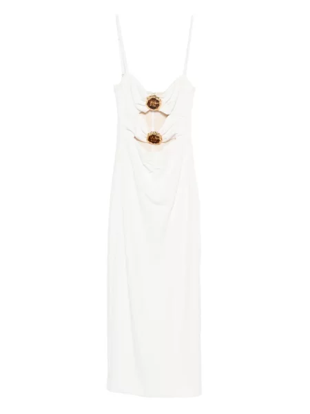 Rochie midi Patbo până la genunchi de costum alb