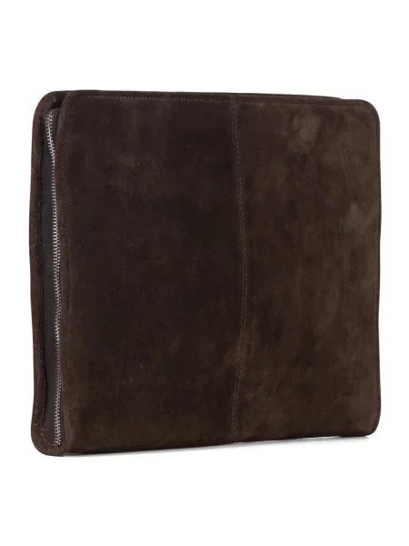 Torba na laptopa Howard London zamszowa brązowa