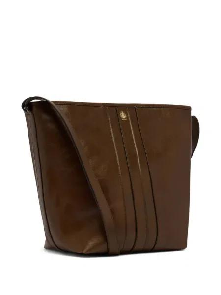 Geanta de piele Bally din piele maro
