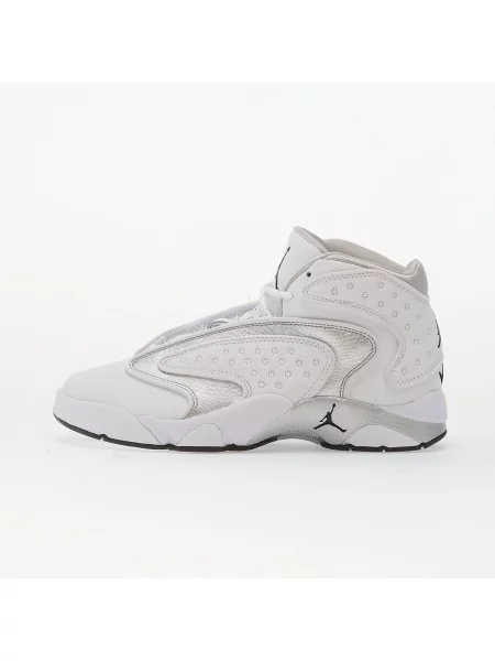 Sneakers Air Jordan Og White/ Metallic Silver-Black EUR 41 alb