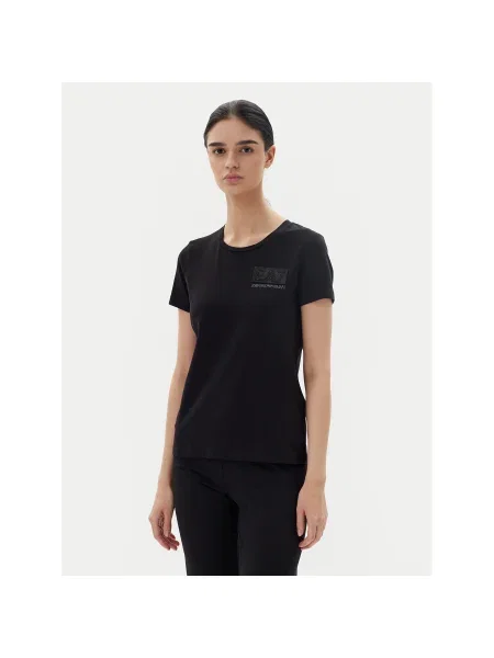 Emporio Armani Póló Regular Fit fekete