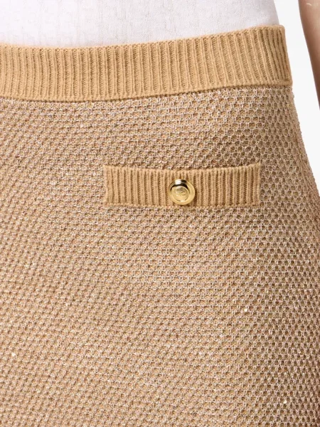 Fusta mini Elisabetta Franchi tricotate