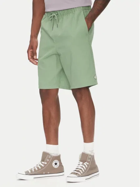 Billabong Šortky z materiálu Larry Twill zelená