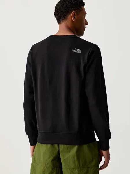 The North Face bluza z bawełną PEAK LIGHT REGULAR czarna