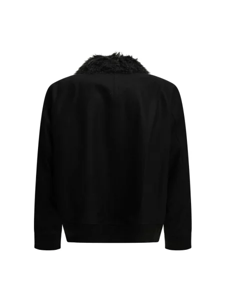 Kurtka bomber Sacai wełniany czarny