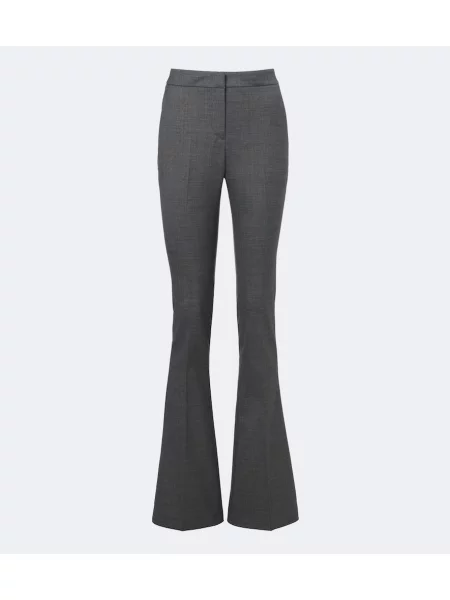 Pantaloni Blumarine evazate gri