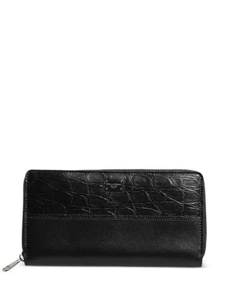 Portofel Dolce & Gabbana cu autograf negru