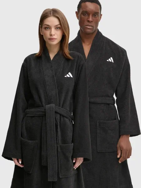Халат adidas Performance черно