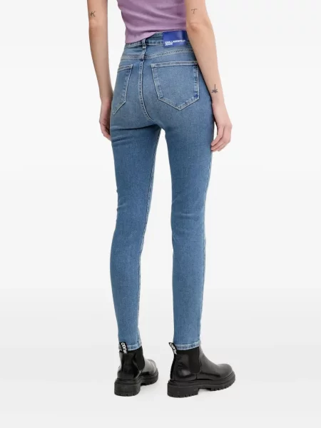 Blugi Karl Lagerfeld Jeans albastru