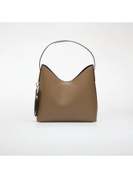 Kabelka Tommy Hilfiger Th Icon Shoulder Bag Taupe Universal hnědá