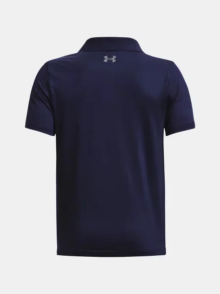 Tricou polo copii Under Armour negru